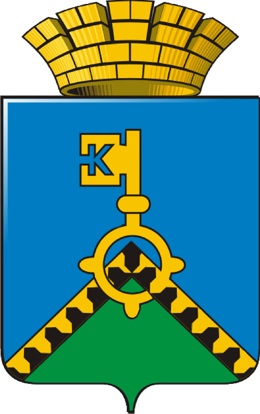 huy hiệu thành phố Kachkanar