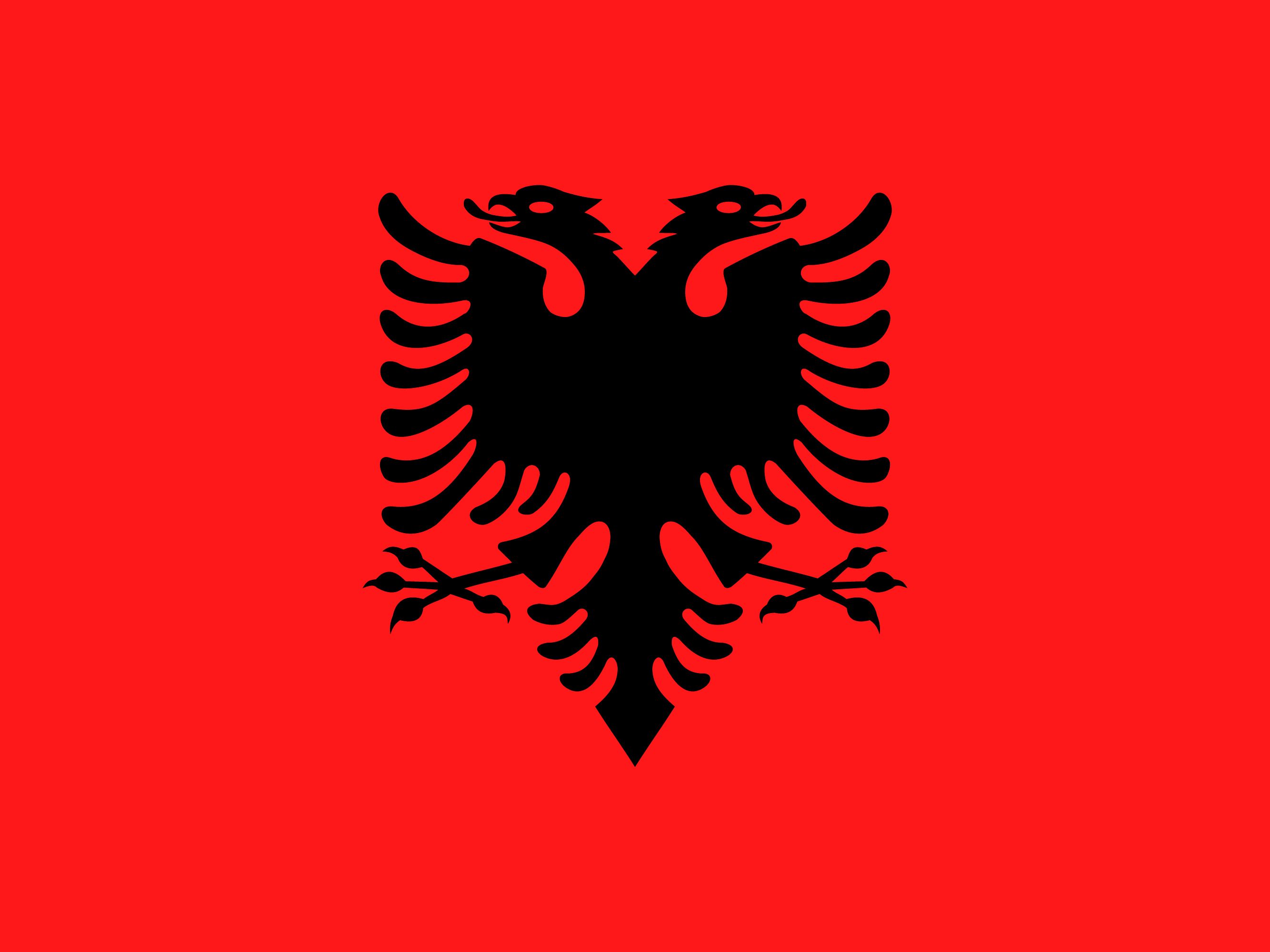 cờ Albania