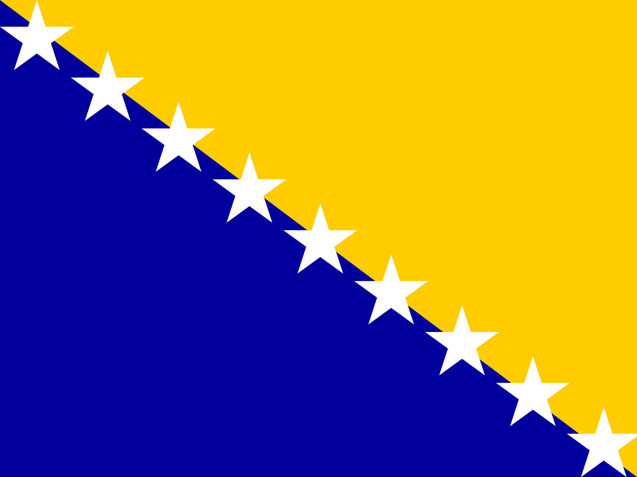 cờ Bosnia và Herzegovina