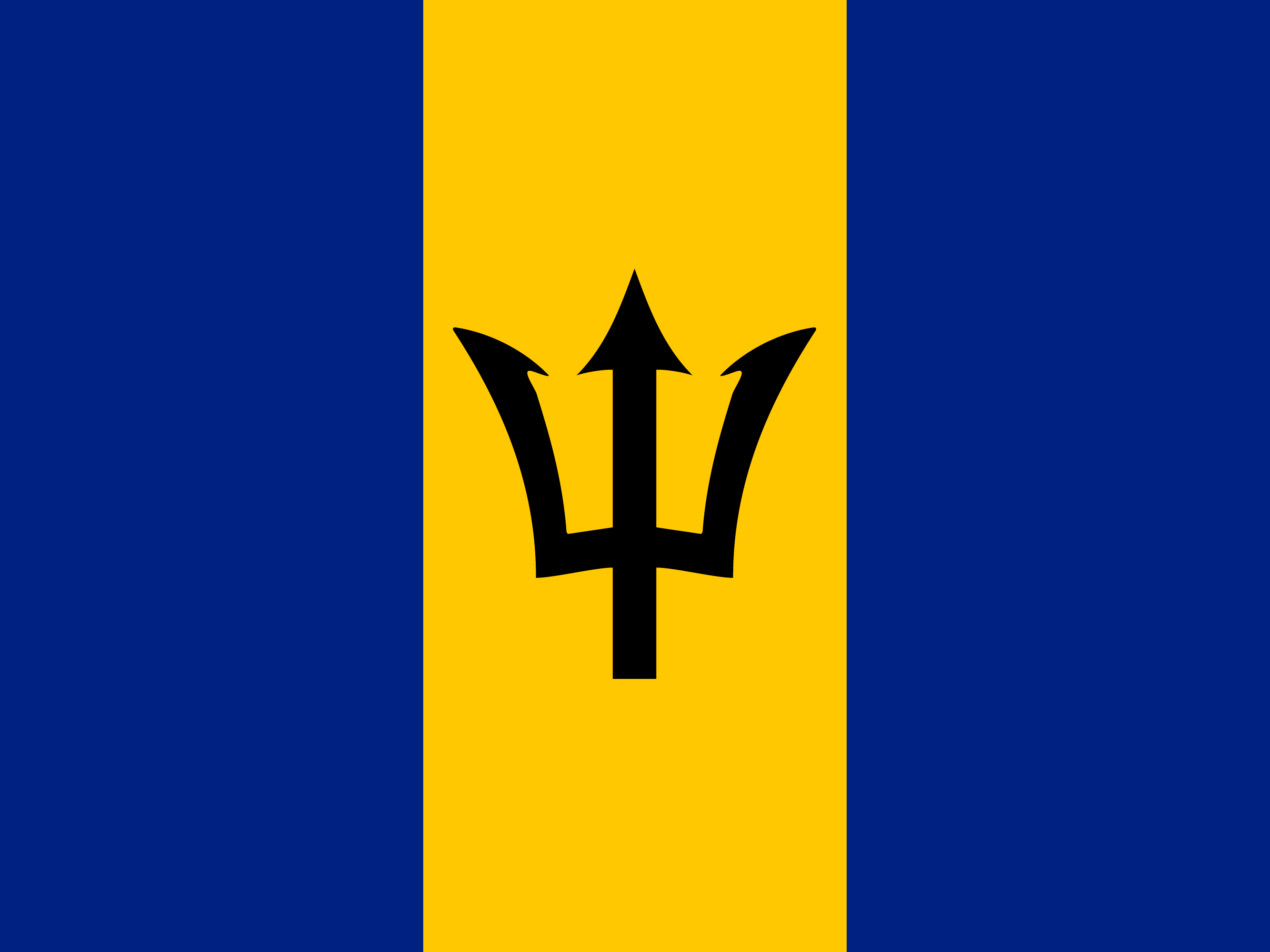 cờ Barbados