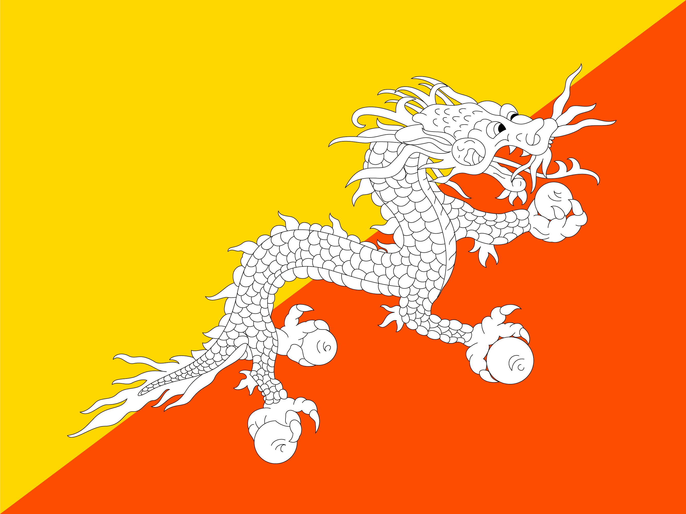 cờ Bhutan