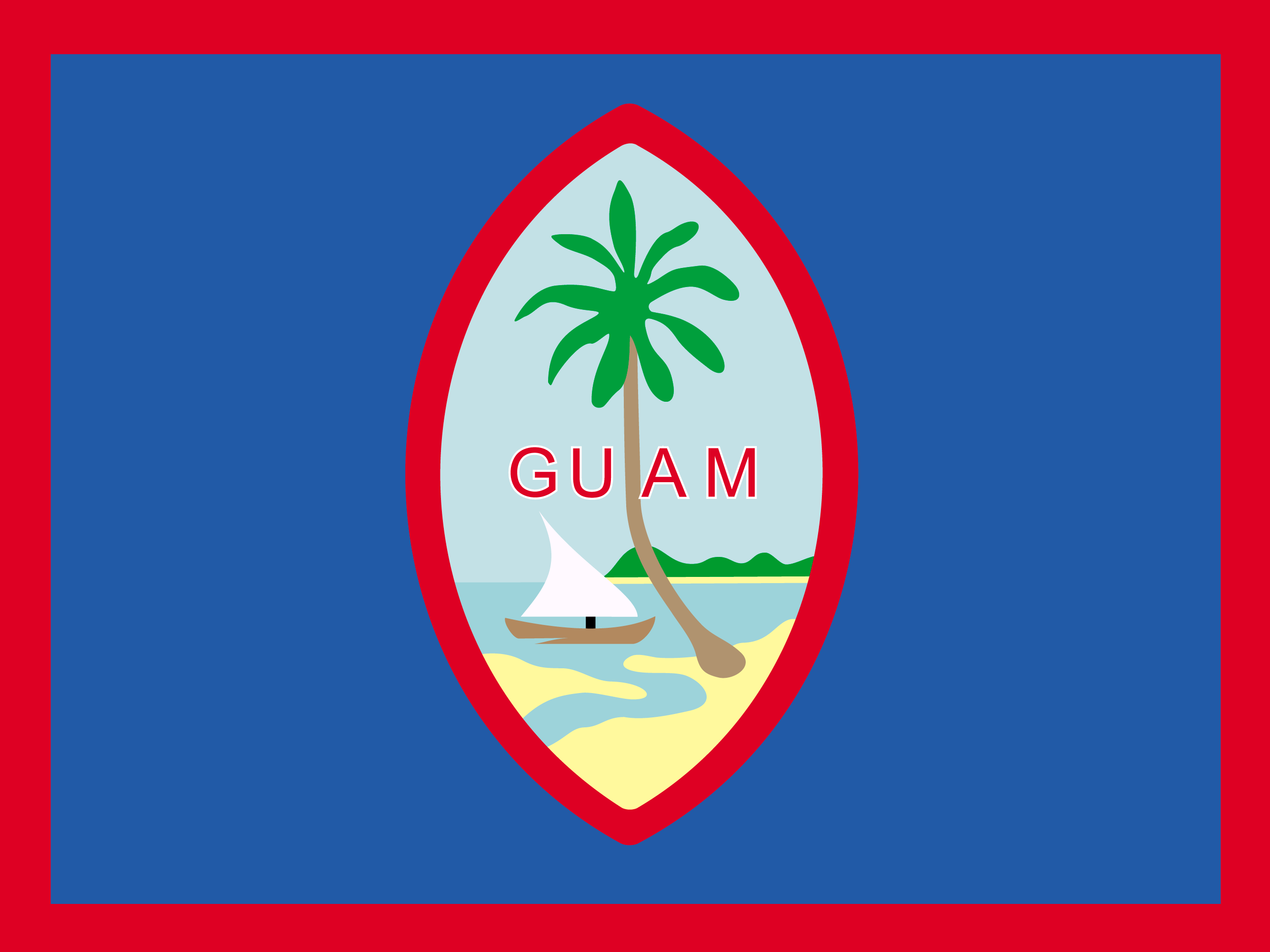 cờ Guam