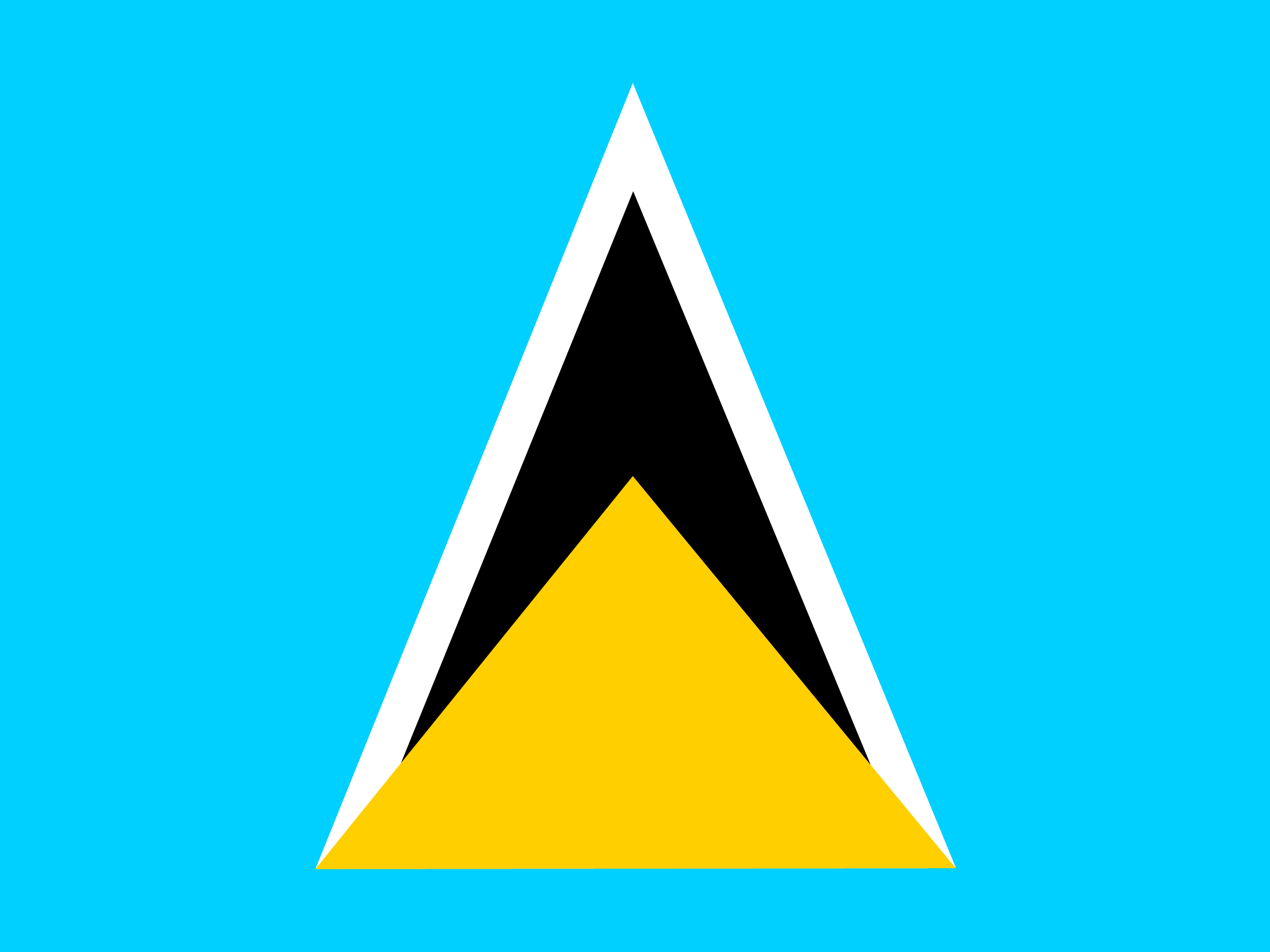 cờ Saint Lucia
