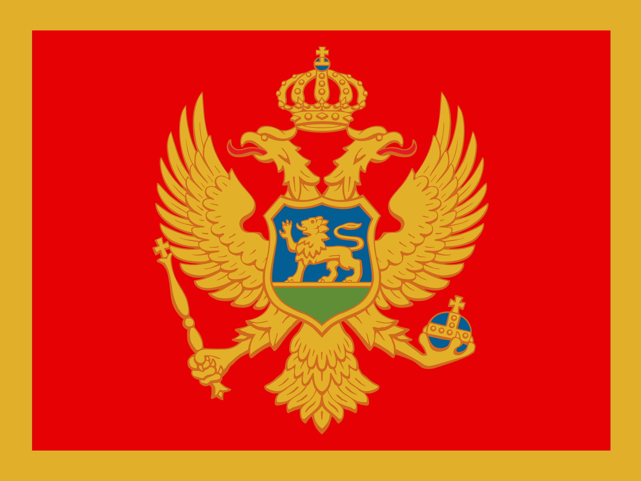 cờ Montenegro