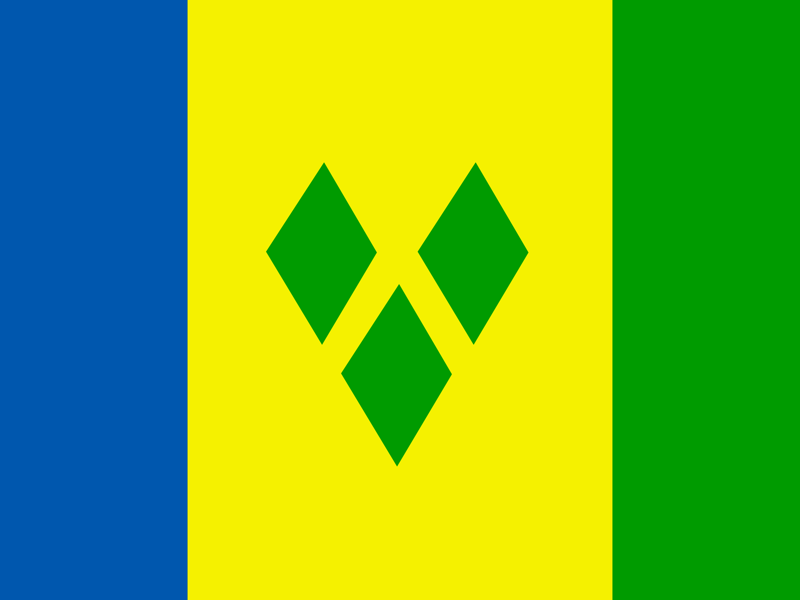 cờ Saint Vincent và Grenadines