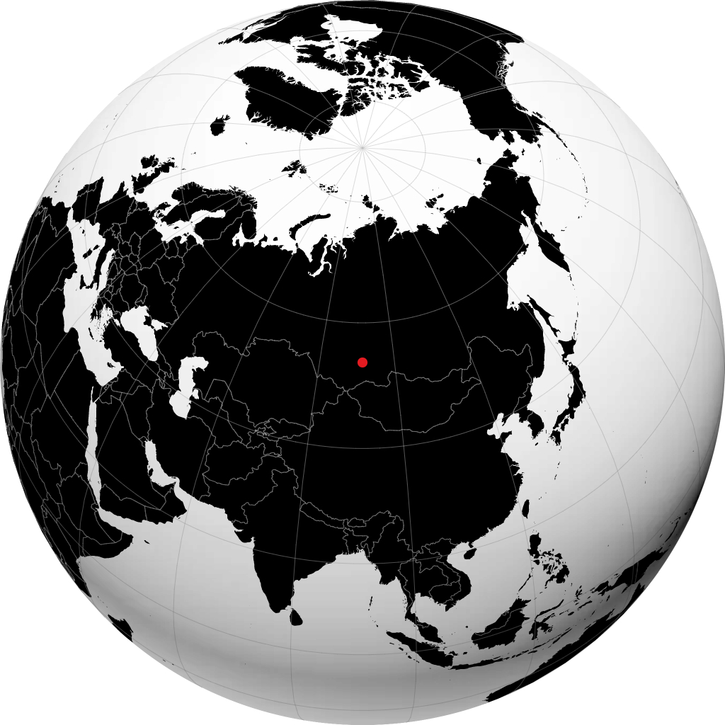 Abakan trên quả địa cầu