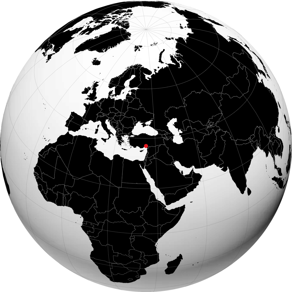 Adana trên quả địa cầu