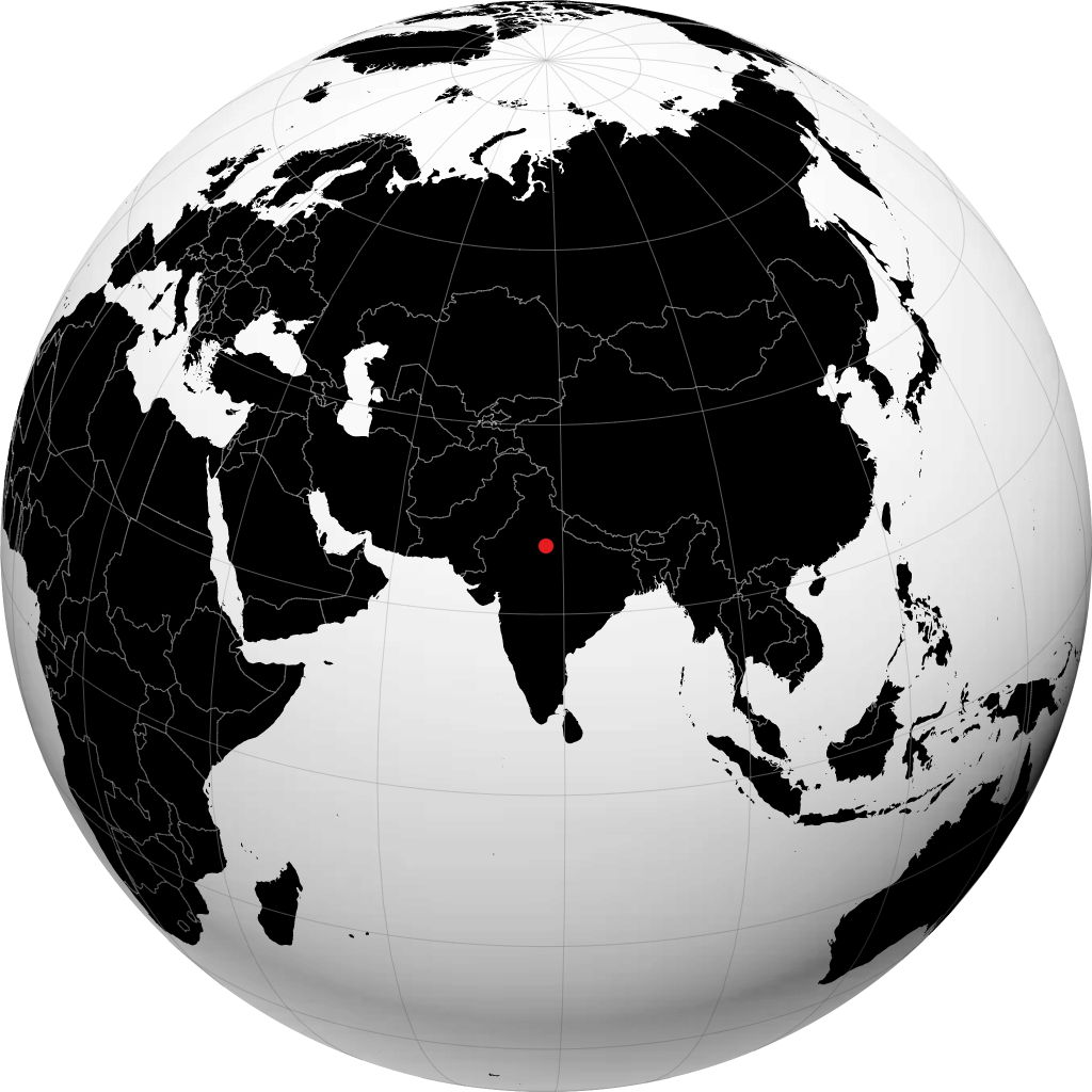 Agra trên quả địa cầu