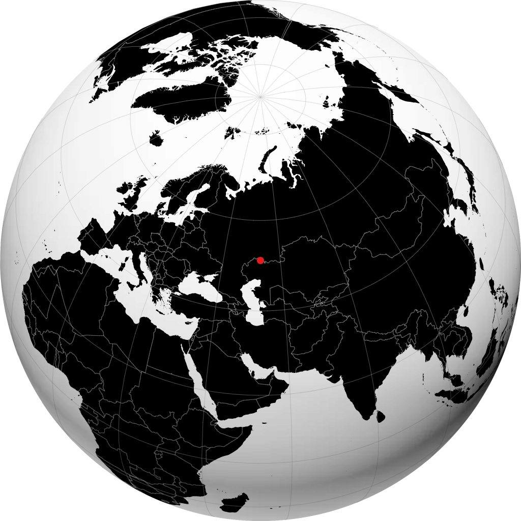 Aksay trên quả địa cầu