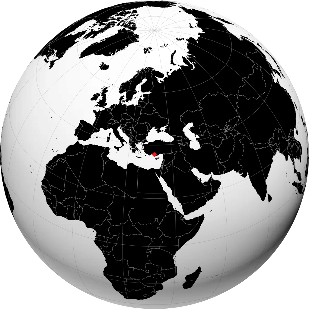 Alanya trên quả địa cầu
