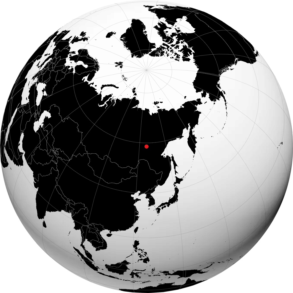 Aldan trên quả địa cầu