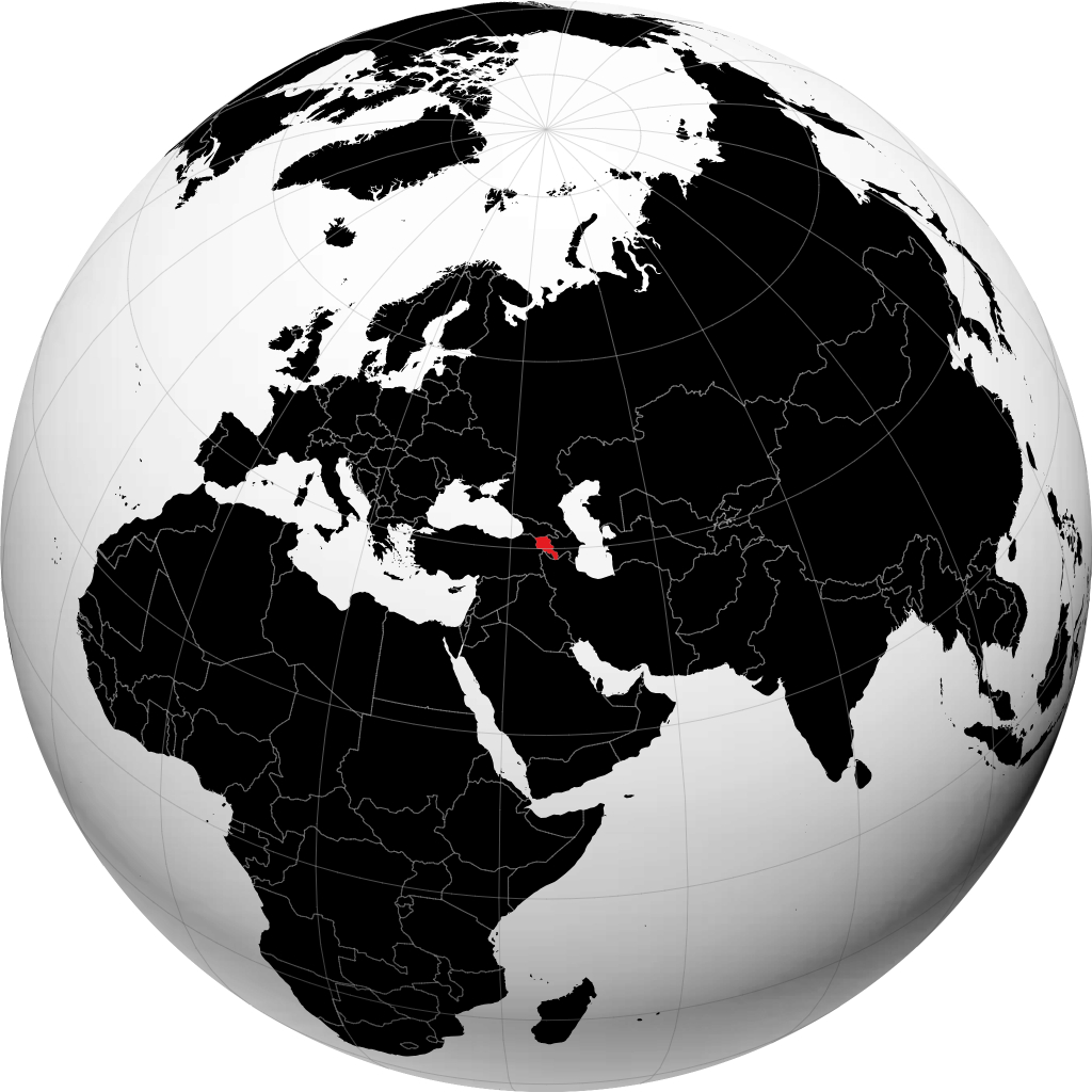 Armenia trên quả địa cầu
