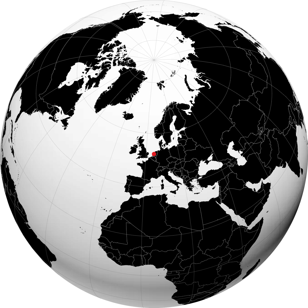Amsterdam trên quả địa cầu