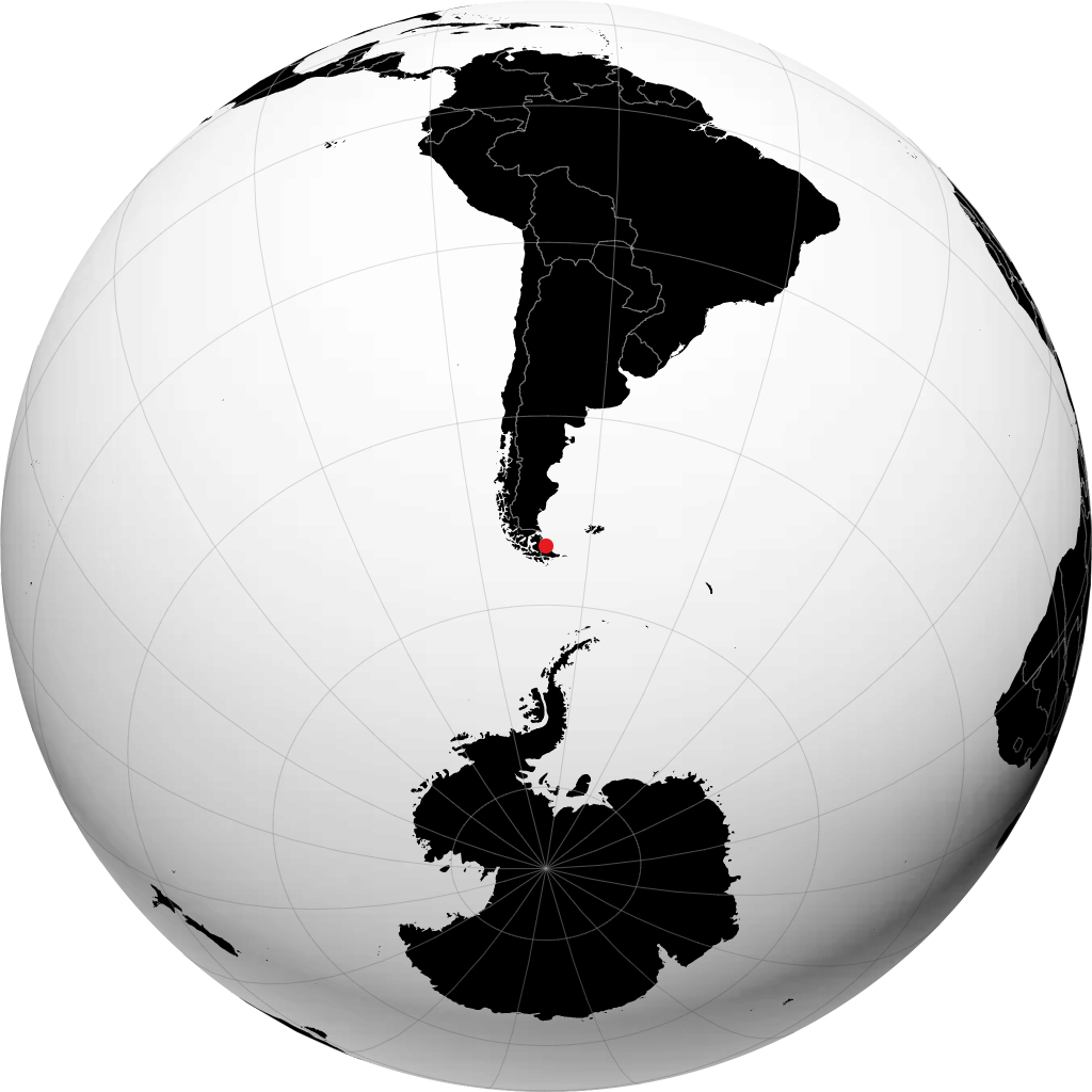 Rio Grande trên quả địa cầu