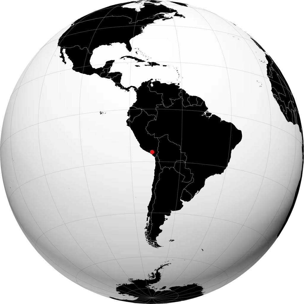 Arequipa trên quả địa cầu