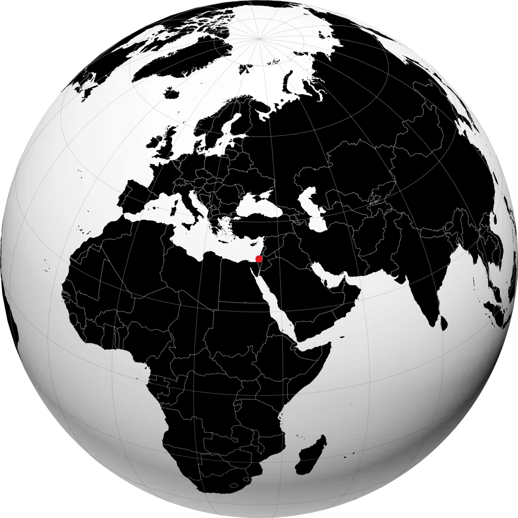 Ashdod trên quả địa cầu