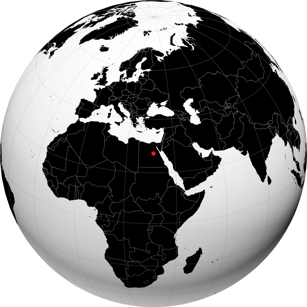 Assiut trên quả địa cầu