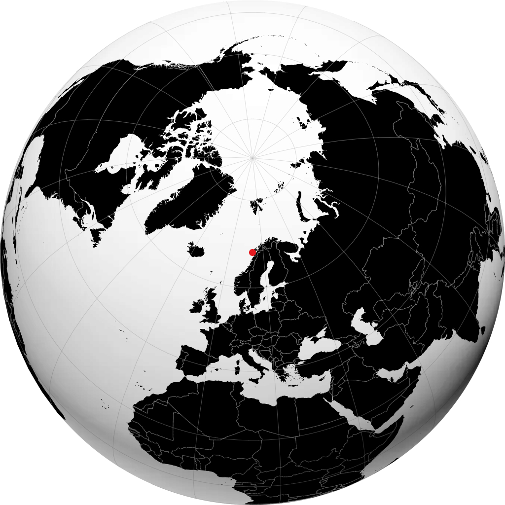Ballstad trên quả địa cầu
