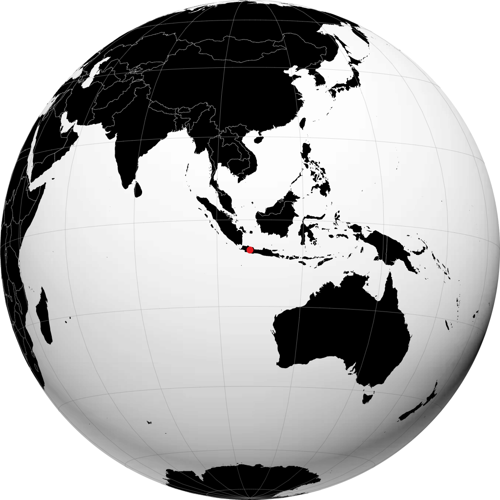 Bandung trên quả địa cầu