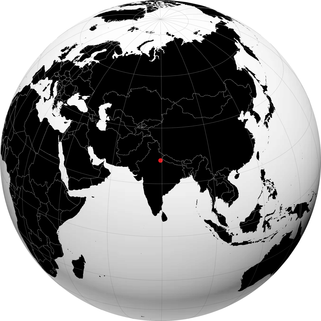 Bareilly trên quả địa cầu