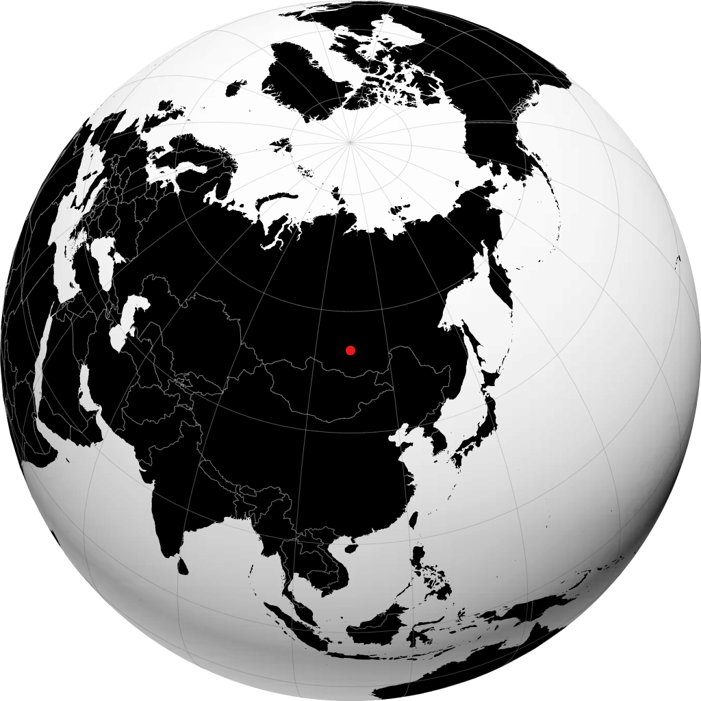 Barguzin trên quả địa cầu