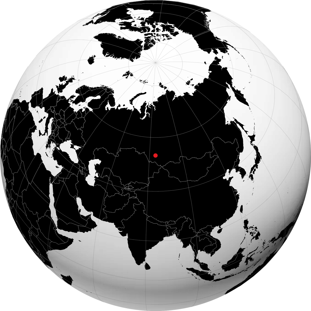 Barnaul trên quả địa cầu