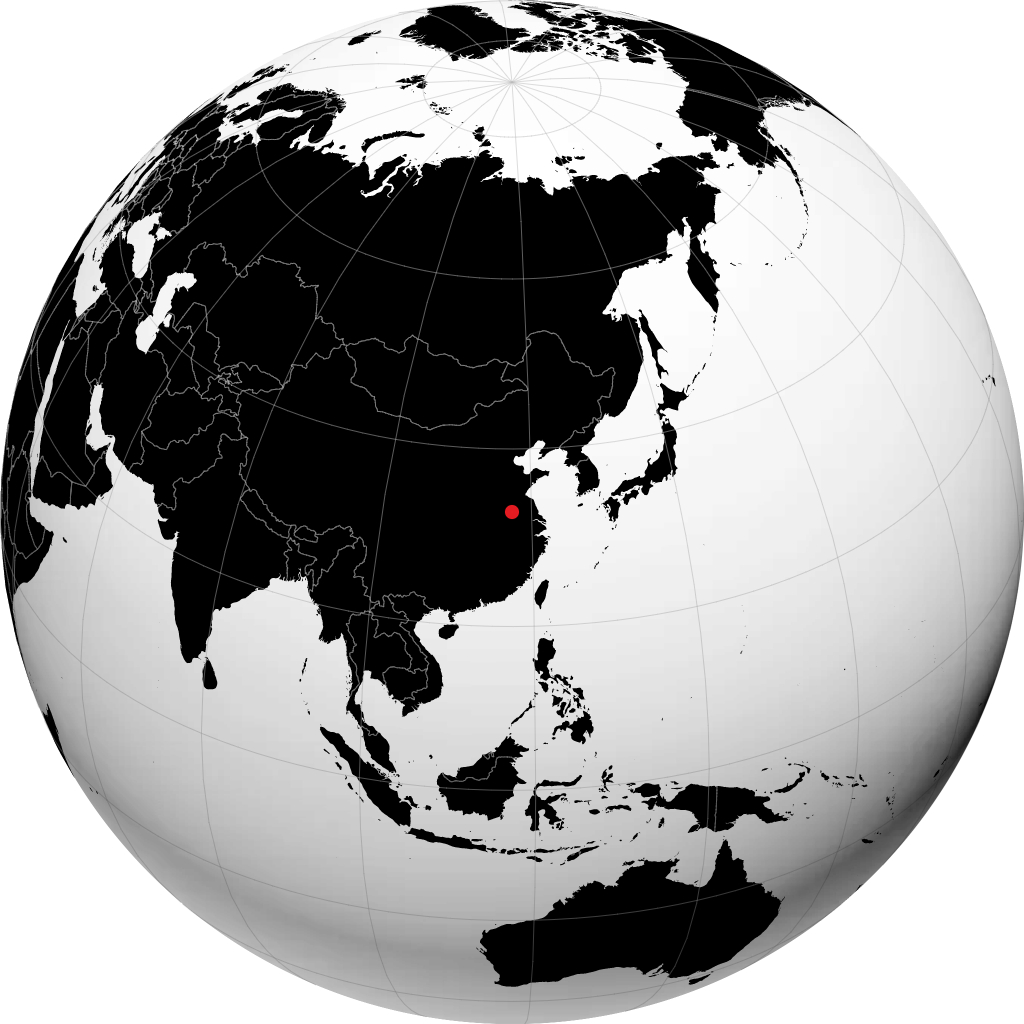 Bengbu trên quả địa cầu