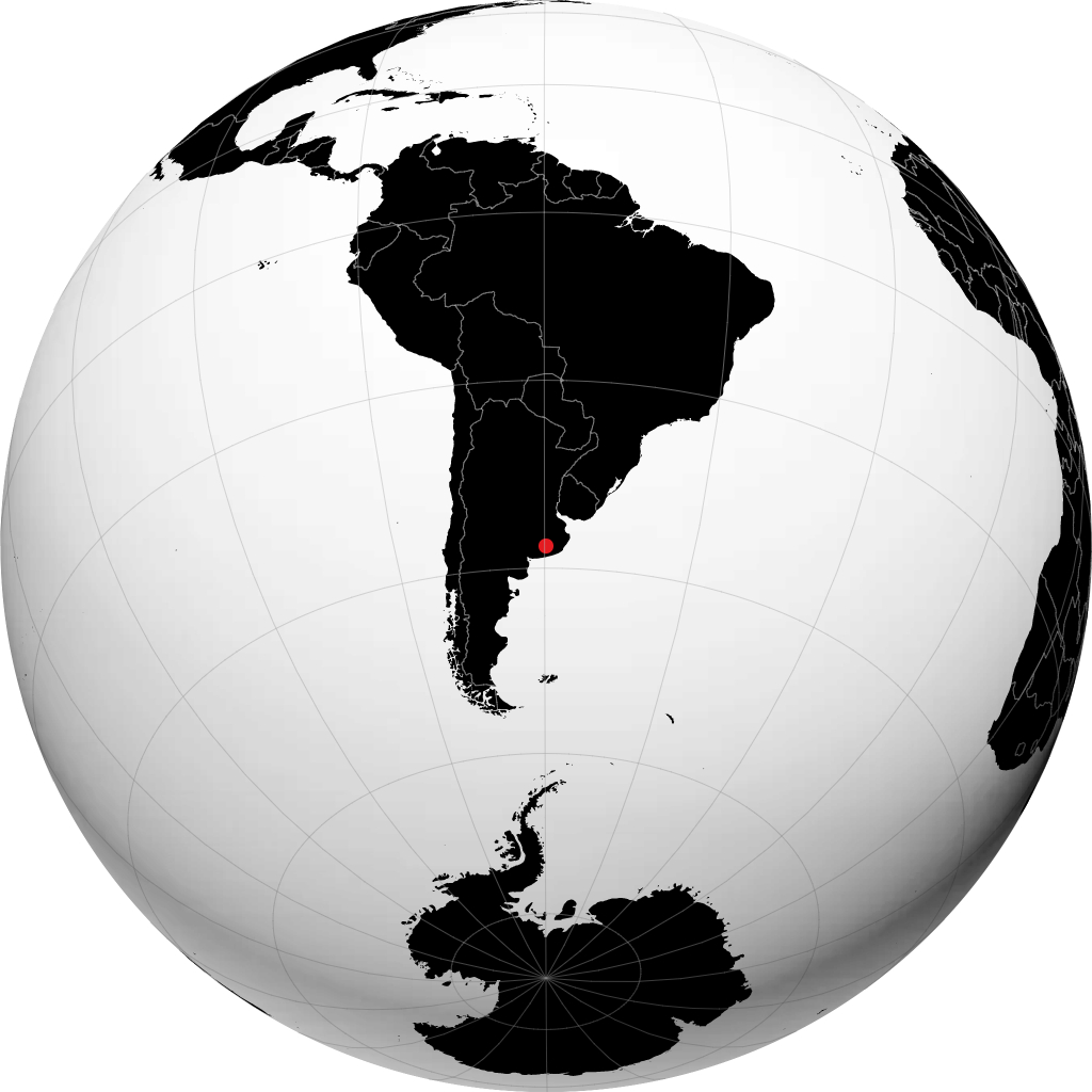 Benito Juarez trên quả địa cầu