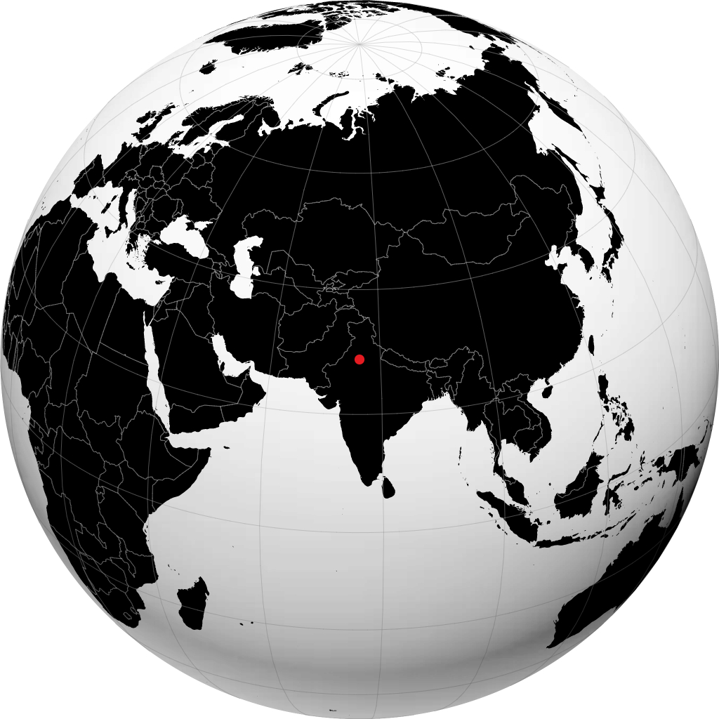 Bhiwani trên quả địa cầu