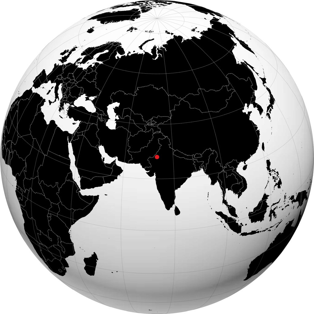 Bikaner trên quả địa cầu