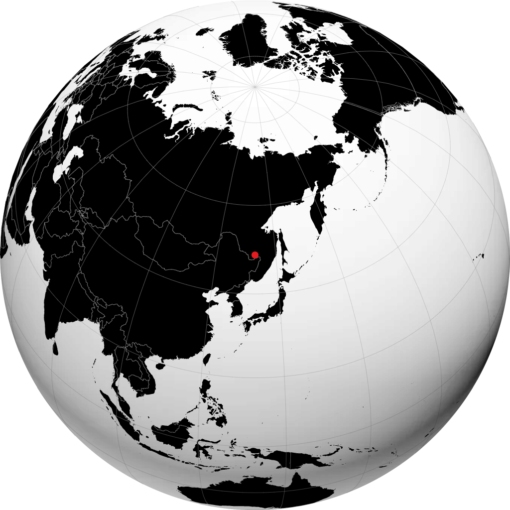 Birobidzhan trên quả địa cầu