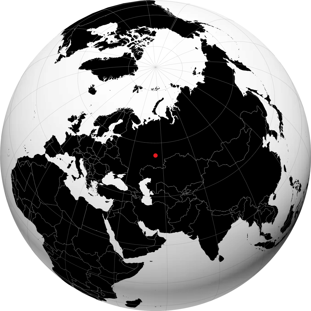 Birsk trên quả địa cầu