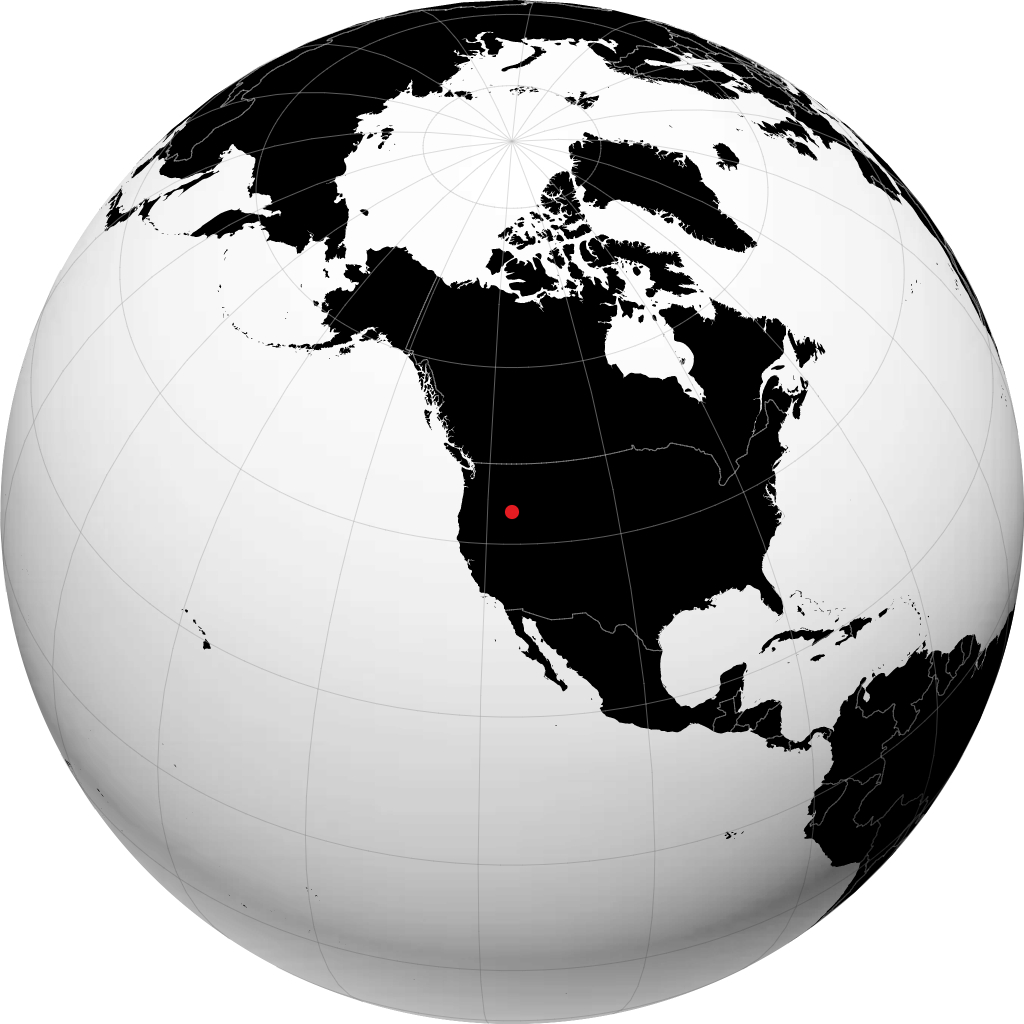 Boise trên quả địa cầu