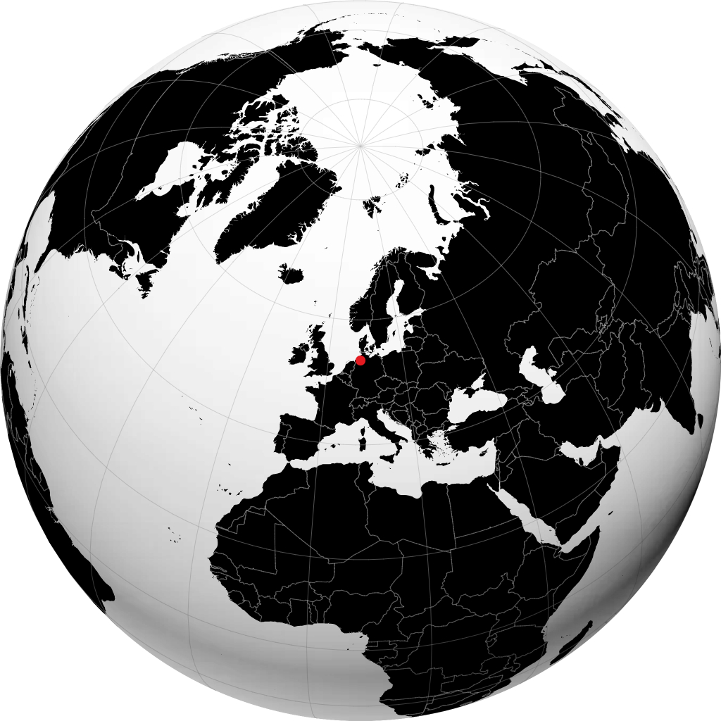 Bremerhaven trên quả địa cầu
