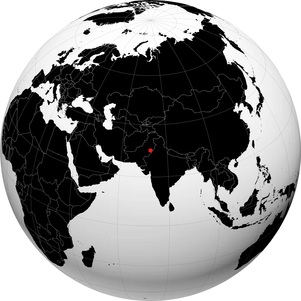 Burewala trên quả địa cầu