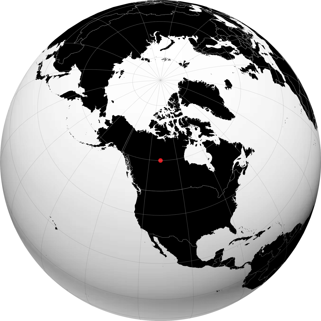 Fort Smith trên quả địa cầu