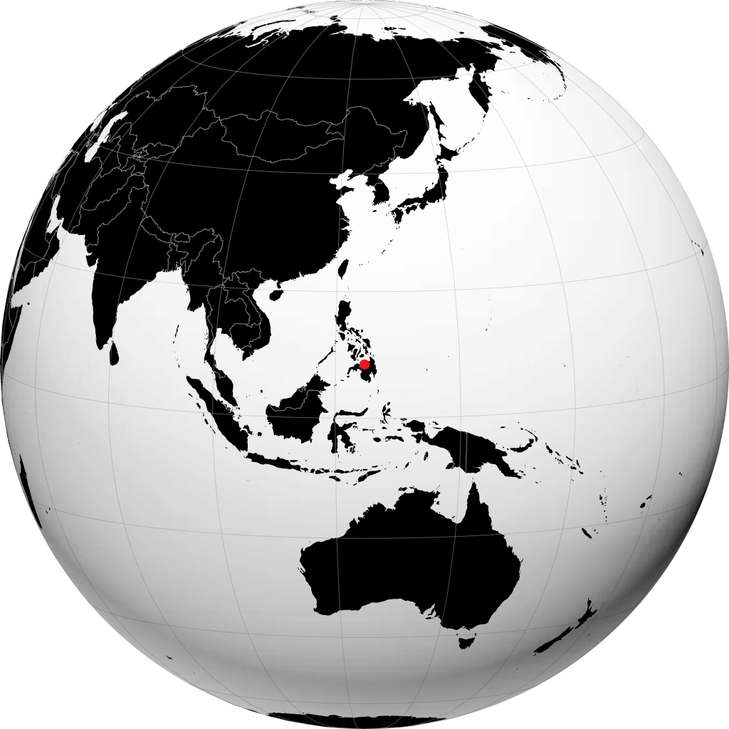Cagayan de Oro trên quả địa cầu