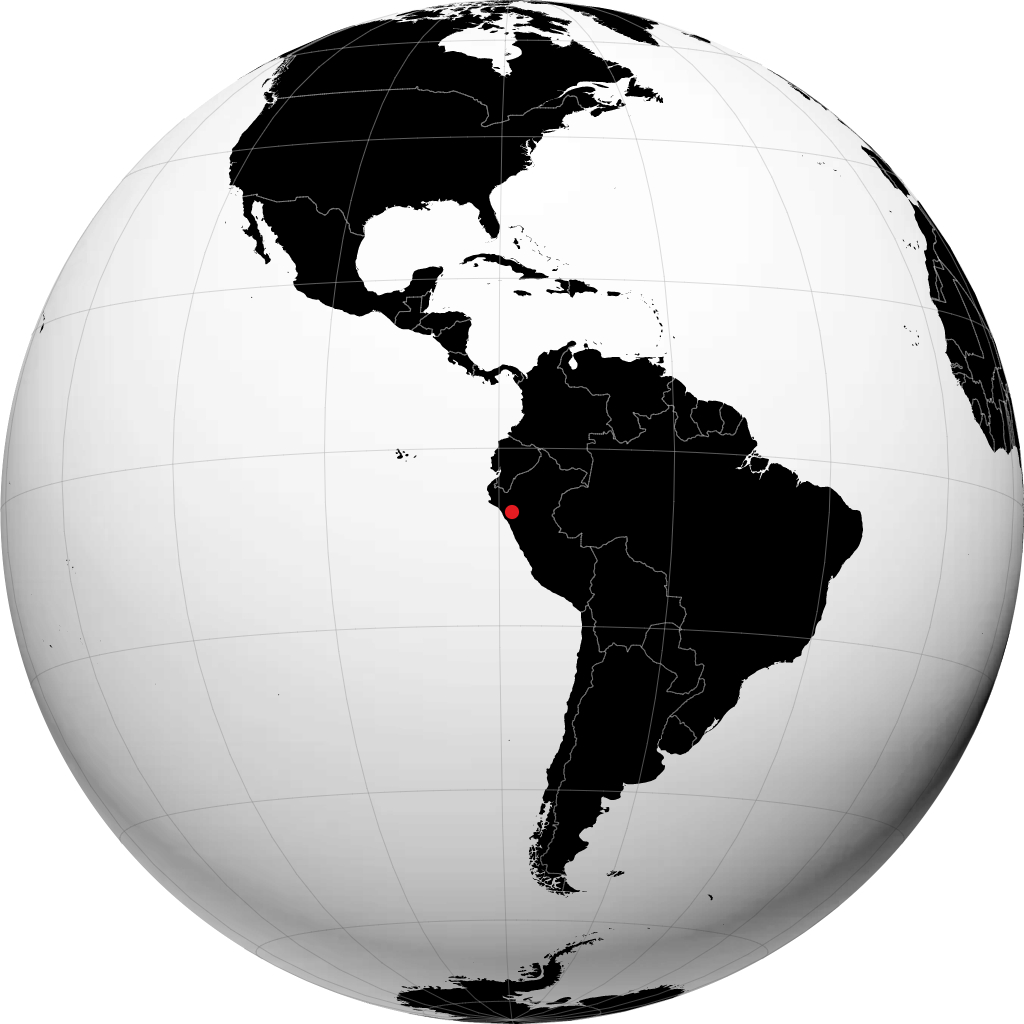 Cajamarca trên quả địa cầu