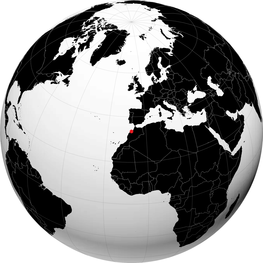 Casablanca trên quả địa cầu