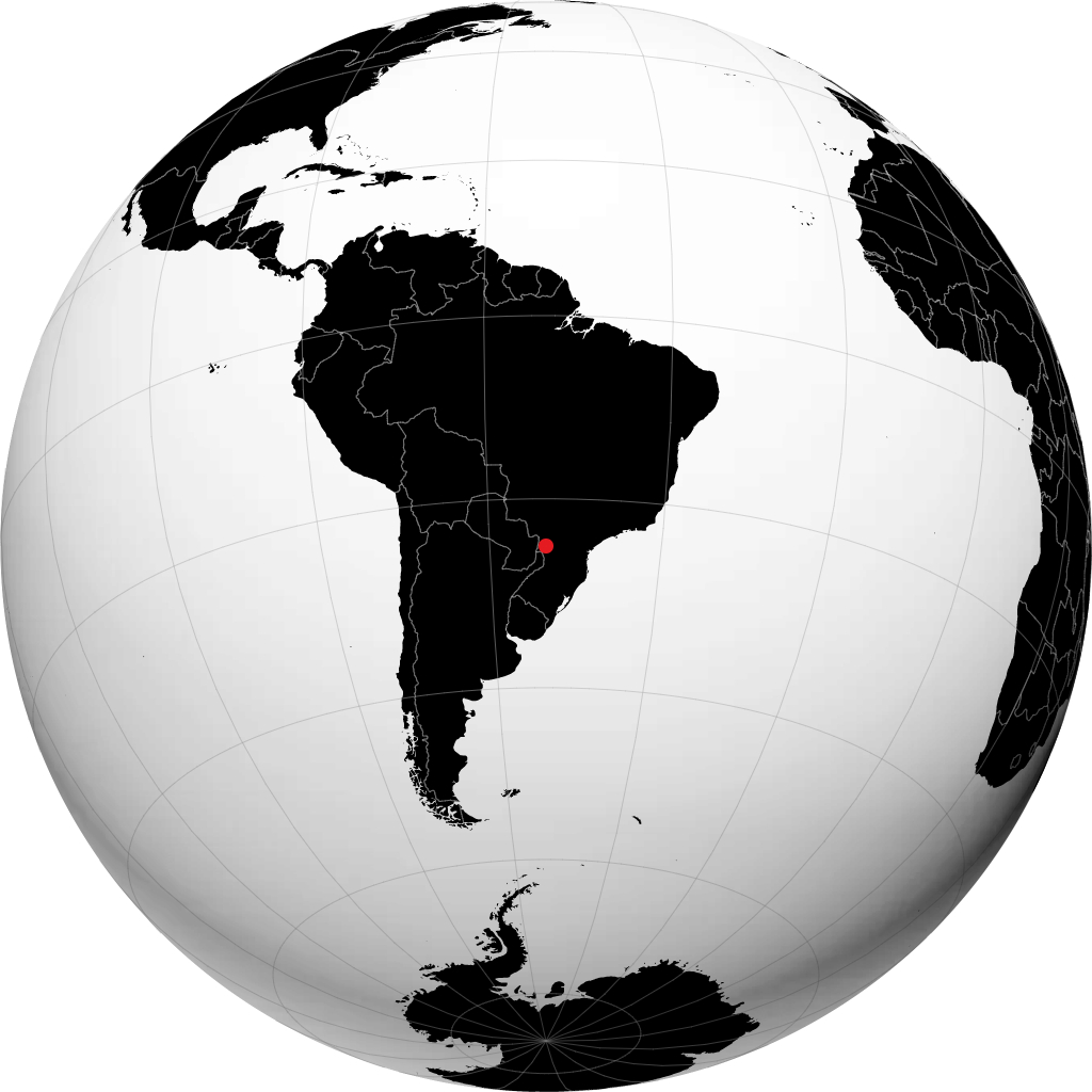 Cascavel trên quả địa cầu