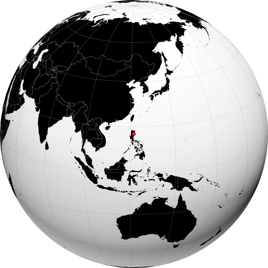 Cauayan trên quả địa cầu