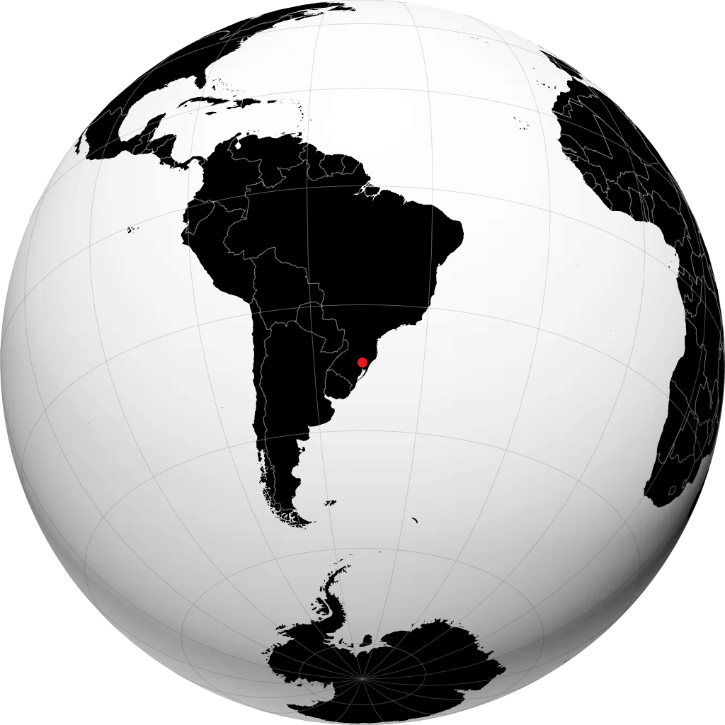 Caxias do Sul trên quả địa cầu
