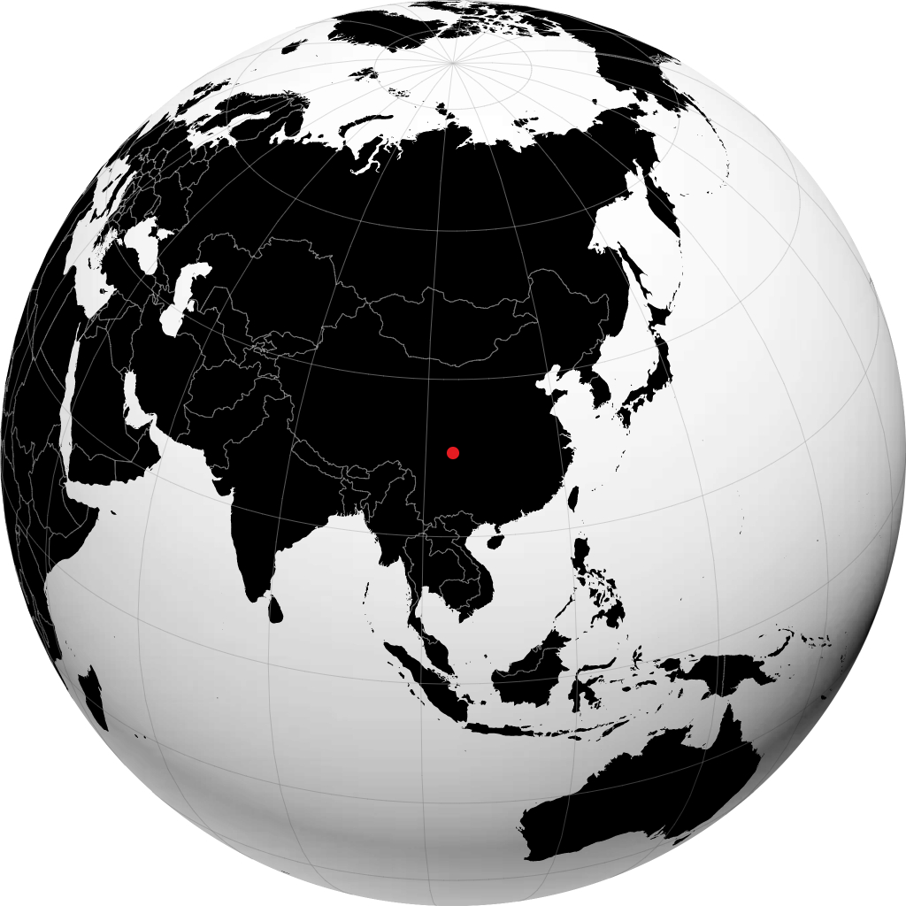 Thành Đô trên quả địa cầu