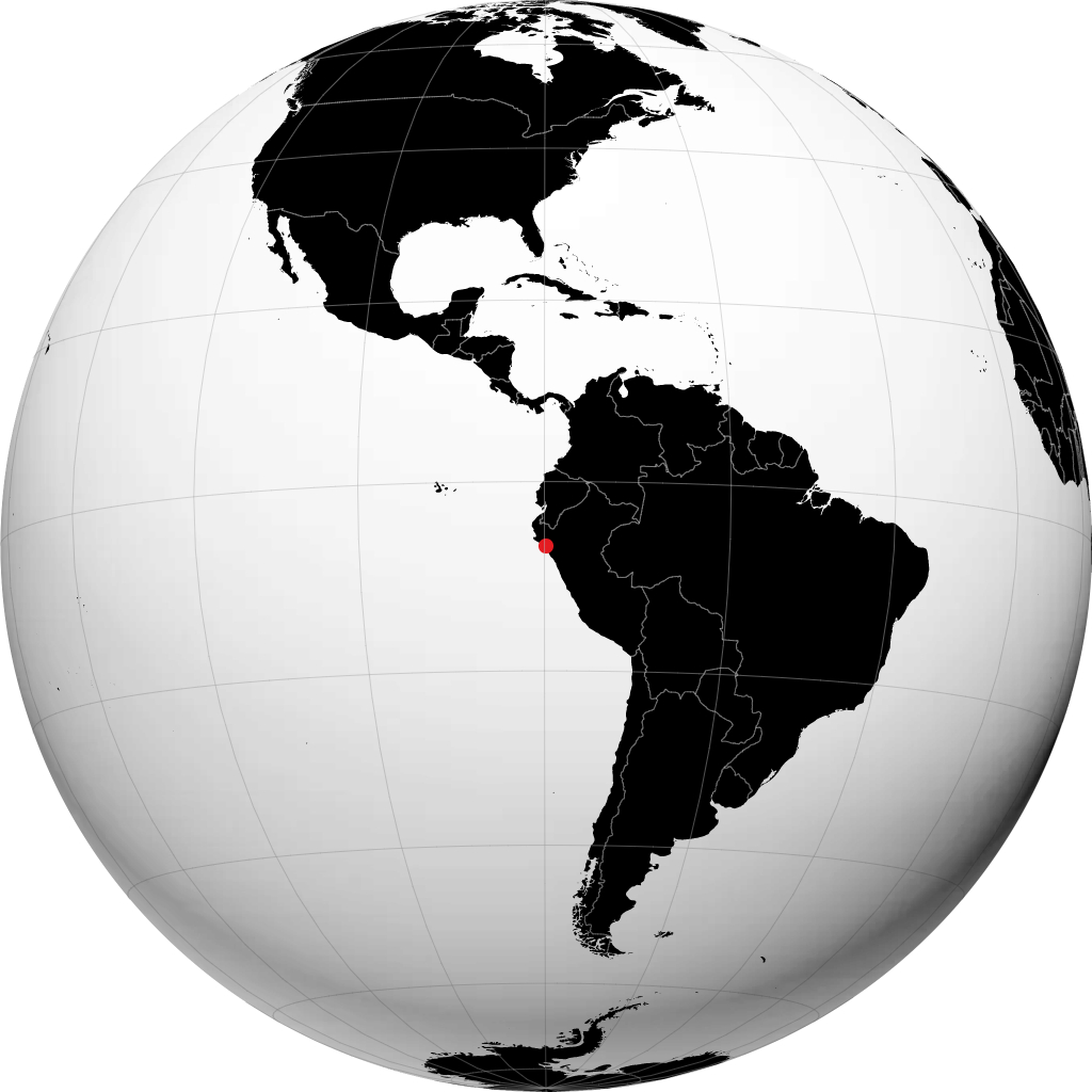 Chiclayo trên quả địa cầu
