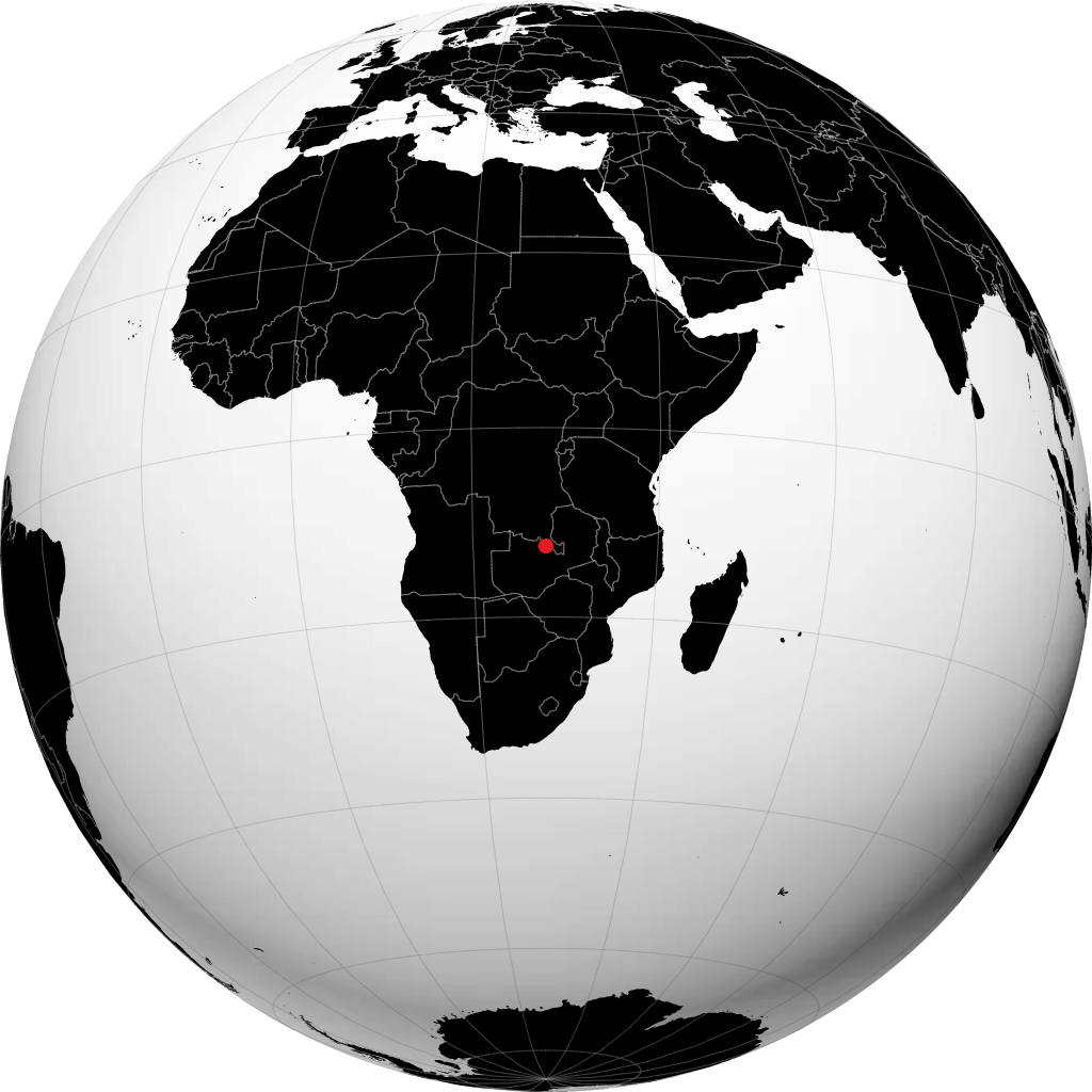 Chingola trên quả địa cầu