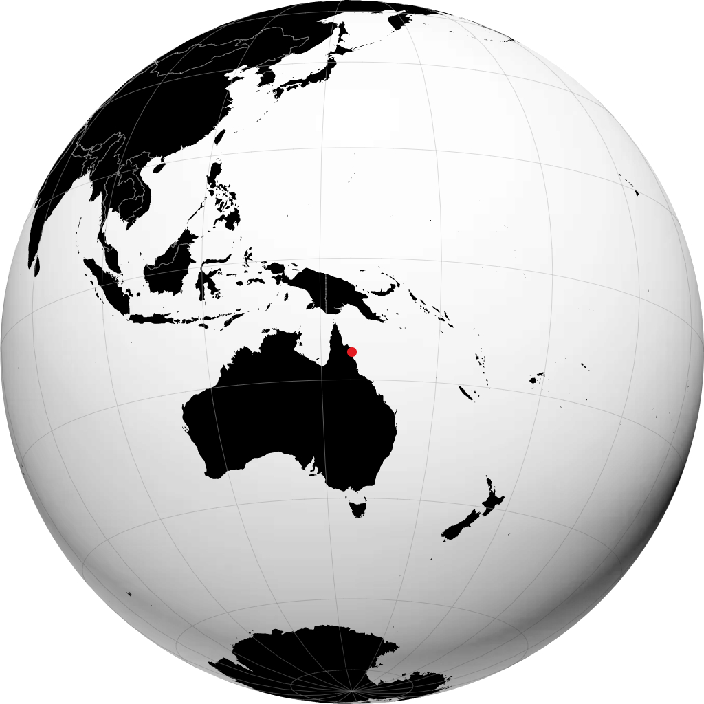 Cooktown trên quả địa cầu