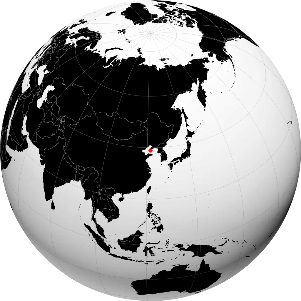 Đại Liên trên quả địa cầu