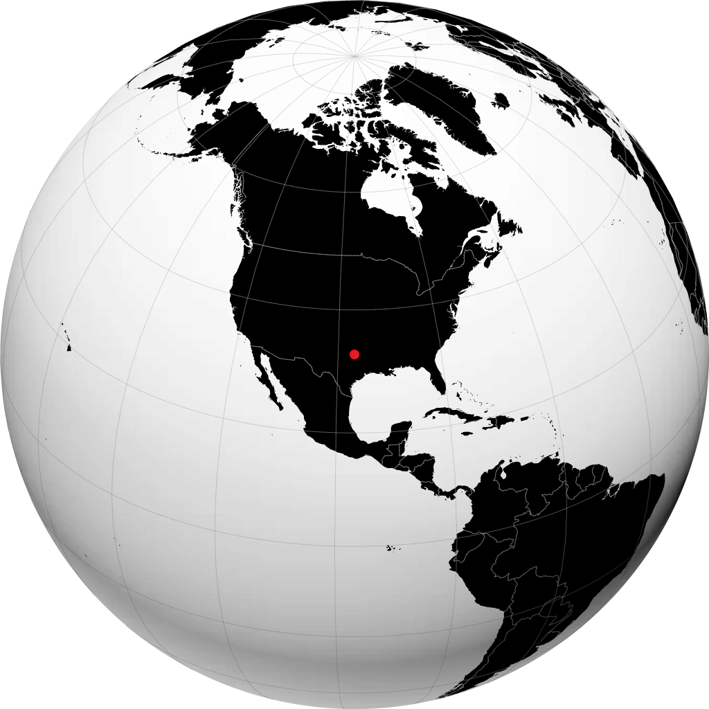 Dallas trên quả địa cầu