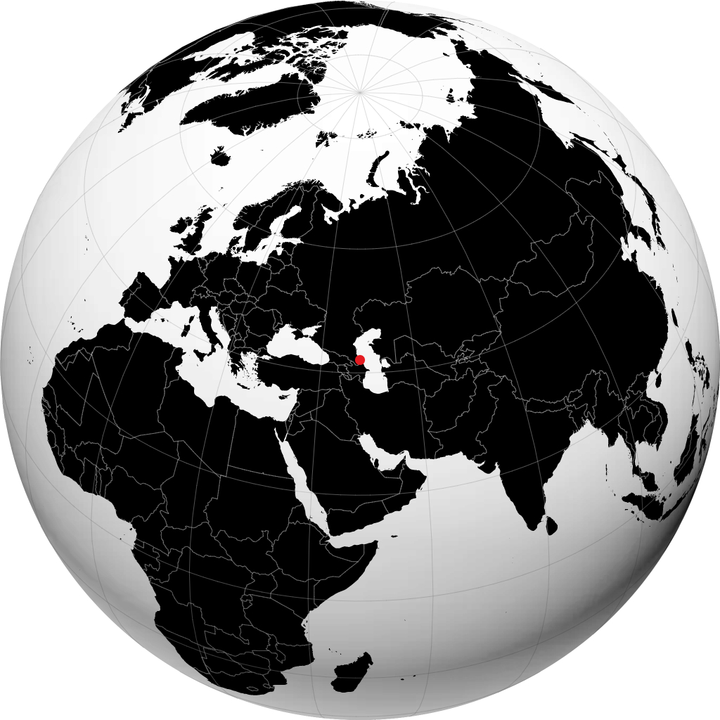 Derbent trên quả địa cầu