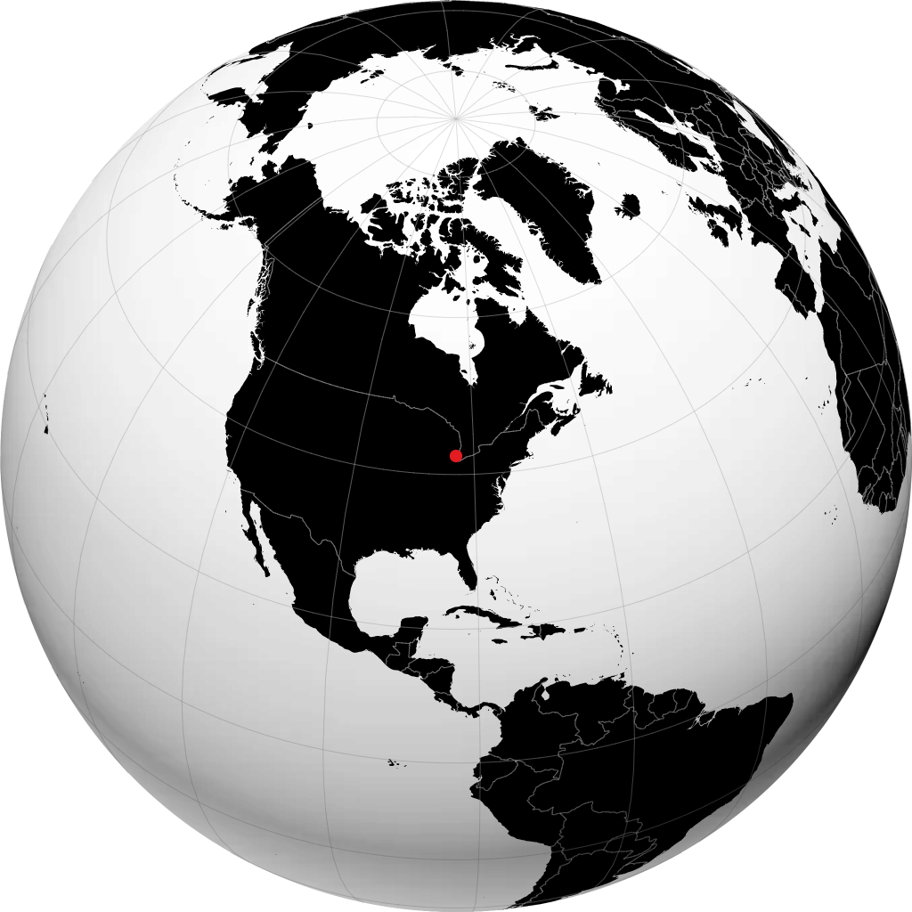 Detroit trên quả địa cầu